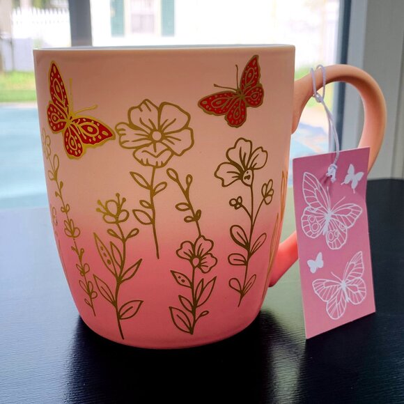 Seeds & Sunshine Other - SEEDS & SUNSHINE Ombre Summer Garden Ceramic Mug